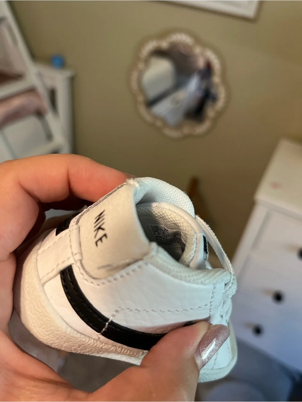 Nike adorable crib